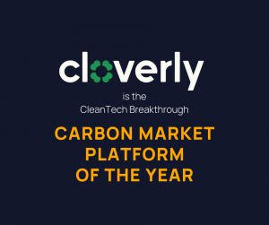 Cloverly CleanTech Breakthrough Carbon Market Platform of the Year